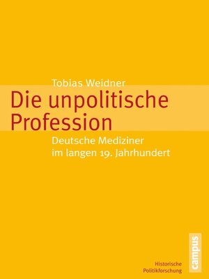 cover image of Die unpolitische Profession